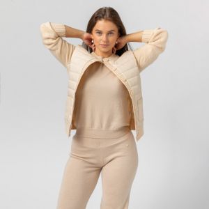 Emma Knitted Pant - Sand