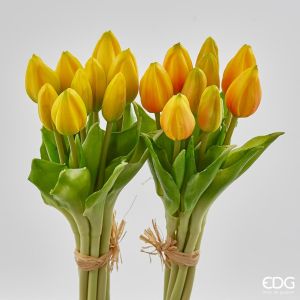 Tulipanbukett - 29 cm - Yellow