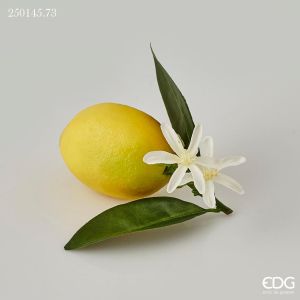 Sitrondekorasjon - 12 cm - Green Yellow