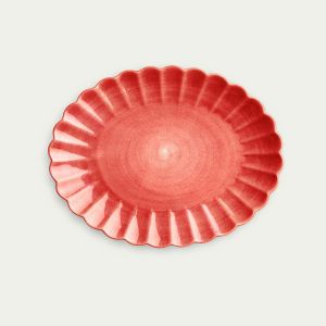 Oyster Platter, 35x30cm - Rød