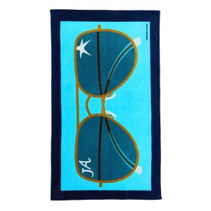Shades Beach Towel - Blue