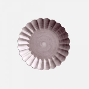 Oyster Plate, 28cm - Plum