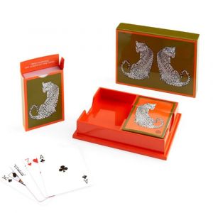 Leopard Lacquer Card Set