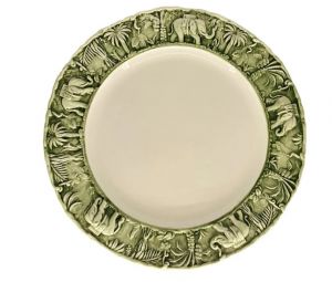 La Menagerie Plate, 32 cm - Grønn