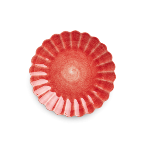 Oyster Tallerken 28 cm - Rød