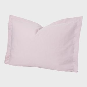 Percale Putevar m/flapp, 50x70 - Solid Pink