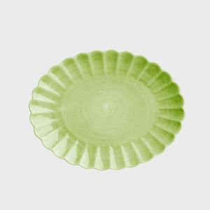 Oyster Platter, 35x30cm - Green