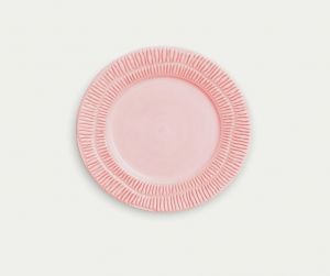 Stripes Plate 21cm - Light pink